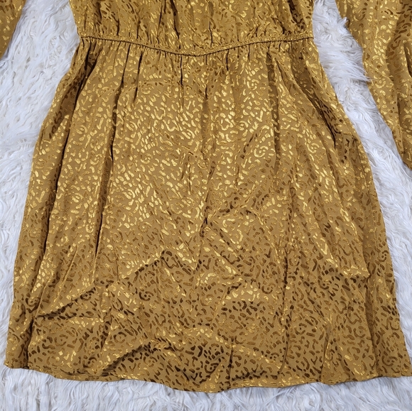 Anthropologie Jacquard Long-Sleeve Mini Dress Size Small - Picture 16 of 16